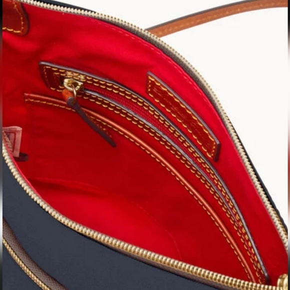 Dooney & Bourke Blue Crossbody Bag EUC - Picture 5 of 13